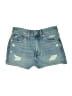Madewell 100% Cotton Blue Denim Shorts Size 26 waist - photo 1