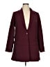 Just Fab 100% Polyester Burgundy Blazer Size XL - photo 1
