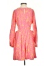 Universal Thread Print Pink Casual Dress Size S - photo 2