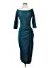 CBR 100% Polyester Teal Cocktail Dress Size S - photo 1