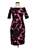 Milly Graphic Black Cocktail Dress Size 8 - photo 1