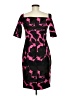 Milly Graphic Black Cocktail Dress Size 8 - photo 2