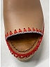 Valentino Garavani 100% Leather Tan Wedges Size EU 39 1/2 - photo 3