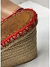 Valentino Garavani 100% Leather Tan Wedges Size EU 39 1/2 - photo 4