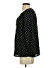 Joie 100% Silk Polka Dots Black 3/4 Sleeve Silk Top Size XS - photo 5