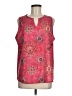Shein 100% Polyester Pink Sleeveless T-Shirt Size 8 - 10 - photo 1