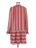 Ann Taylor LOFT 100% Polyester Stripes Red Casual Dress Size M - photo 2