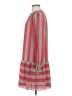 Ann Taylor LOFT 100% Polyester Stripes Red Casual Dress Size M - photo 5
