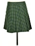 Sunday Best Plaid Green Formal Skirt Size 4 - photo 1
