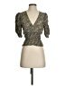 Auguste 100% Rayon Green 3/4 Sleeve Blouse Size 4 - photo 1