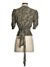 Auguste 100% Rayon Green 3/4 Sleeve Blouse Size 4 - photo 2