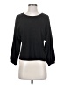 Anthropologie Black 3/4 Sleeve Top Size S - photo 1