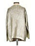 St. John Couture Metallic Silver Pullover Sweater Size S - photo 2