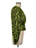 Ronny Kobo 100% Recycled Polyester Green Long Sleeve Blouse Size 6 - photo 4