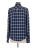 Paige 100% Viscose Plaid Blue Long Sleeve Button-Down Shirt Size M - photo 2