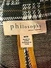 Philosophy Republic Clothing Plaid Gray Coat Size M - photo 6