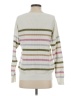 Design History Stripes White Pullover Sweater Size S - photo 2