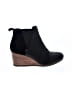 TOMS Black Wedges Size 7 1/2 - photo 1