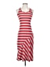 Unbranded Stripes Red Casual Dress Size S - photo 1