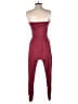 Altar'd State Solid Burgundy Jumpsuit Size S - photo 2