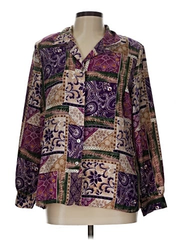 Allison Daley Long Sleeve Blouse (view 1)