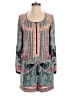 BCBGMAXAZRIA 100% Polyester Paisley Teal Blue Romper Size S - photo 1