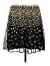 Elle 100% Polyester Stars Gold Casual Skirt Size L - photo 1