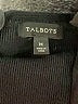 Talbots Solid Black Casual Dress Size M - photo 7