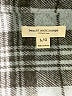 BeachLunchLounge Plaid Gray Long Sleeve Blouse Size L - photo 7
