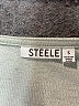 steele. 100% Cotton Gray Long Sleeve Top Size S - photo 6