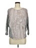 Tiny 100% Rayon Gray 3/4 Sleeve Blouse Size M - photo 1