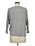 Tiny 100% Rayon Gray 3/4 Sleeve Blouse Size M - photo 2