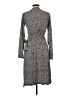 Grace Elements Animal Print Gray Casual Dress Size L - photo 2