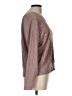Alfani Brown Long Sleeve Top Size L - photo 4