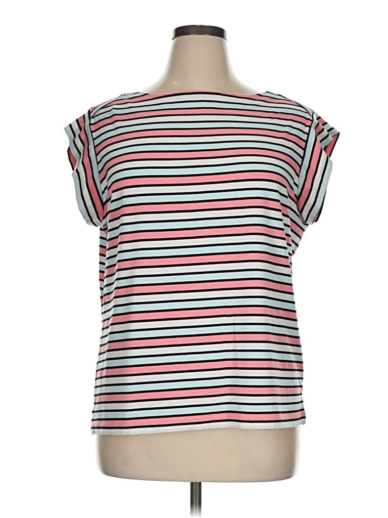 Pre-owned Anne Klein Sleeveless T-shirt In Red