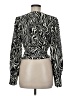 Saunders Collective Black Long Sleeve Blouse Size 8 - photo 2