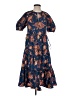 A.L.C. Paisley Blue Casual Dress Size 0 - photo 1