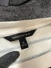 Banana Republic 100% Cotton Stripes White Pullover Sweater Size M - photo 6