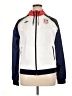 Nike 100% Polyester Color Block White Track Jacket Size XL - photo 1
