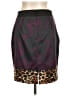 Express Animal Print Burgundy Casual Skirt Size 10 - photo 2