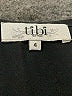 Tibi 100% Silk Graphic Black Casual Dress Size 4 - photo 7