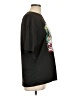 Shein Print Black Short Sleeve T-Shirt Size L - photo 4