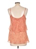 CAbi 100% Polyester Orange Sleeveless Top Size L - photo 2