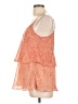 CAbi 100% Polyester Orange Sleeveless Top Size L - photo 5