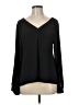 41Hawthorn 100% Polyester Black Long Sleeve Blouse Size M - photo 1