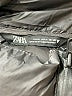 Zara Solid Black Snow Jacket Size M - photo 6