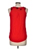 Tempted Red Sleeveless Blouse Size M - photo 2