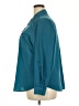 Roz & Ali Solid Teal Long Sleeve Button-Down Shirt Size 2X - photo 5