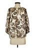 Vince Camuto 100% Polyester Paisley Ivory 3/4 Sleeve Blouse Size S - photo 1