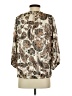 Vince Camuto 100% Polyester Paisley Ivory 3/4 Sleeve Blouse Size S - photo 2